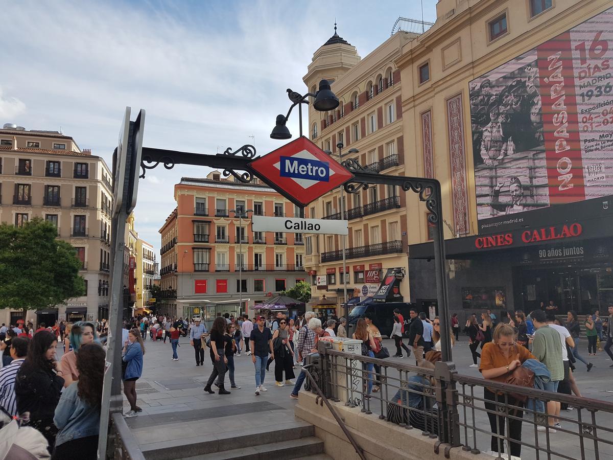 מדריד Callao Apartment מראה חיצוני תמונה